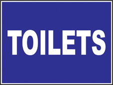 SAFETY SIGN (SAV) | Toilets